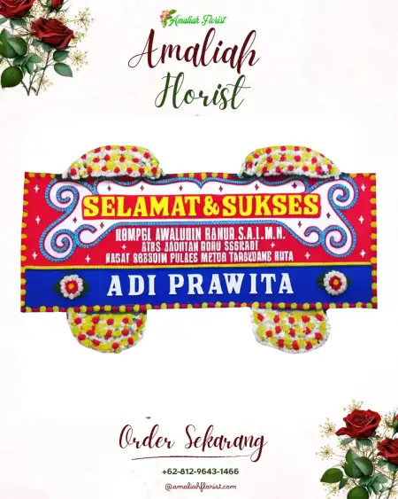 Papan Bunga Ucapan Selamat Suru